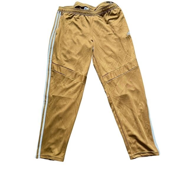 Adidas Tiro 19 Aeroready 3-Stripe Performance Track Pants Women's 2XL Brown NEW - Picture 3 of 7